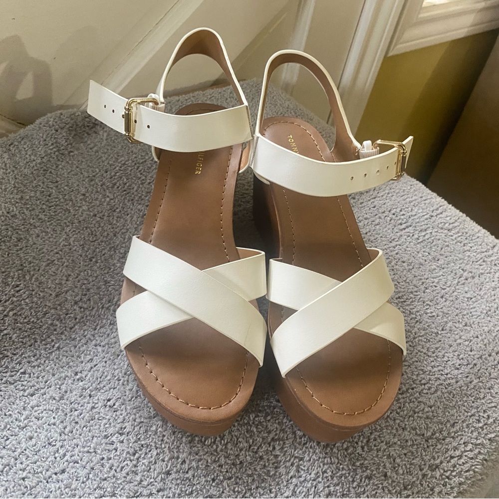 Tommy Hilfiger wedge platforms for women